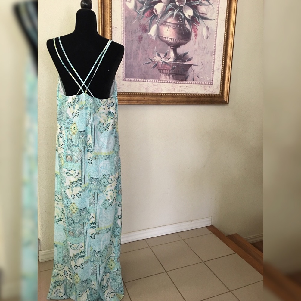 Paisley print maxi